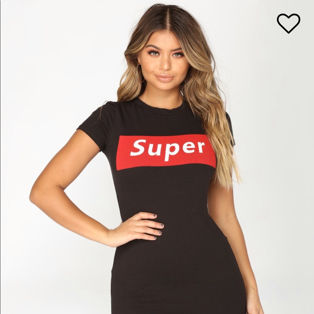 SUPER mini dress fashion nova